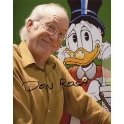 autographe de Don ROSA, signed autographed picture of Don Rosa