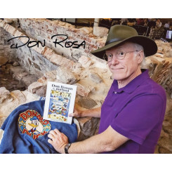 autographe de Don ROSA, signed autographed picture of Don Rosa