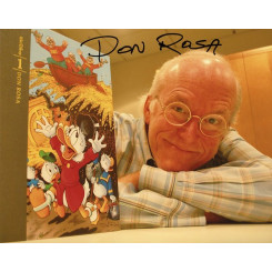 autographe de Don ROSA, signed autographed picture of Don Rosa