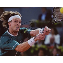 autographe de Andrey RUBLEV, signed autographed picture of Andrey Rublev