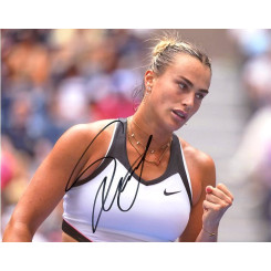autographe de Aryna SABALENKA, signed autographed picture of Aryna Sabalenka