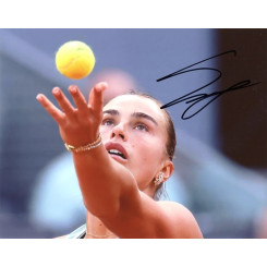 autographe de Aryna SABALENKA, signed autographed picture of Aryna Sabalenka