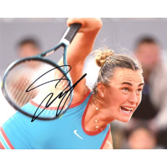 autographe de Aryna SABALENKA, signed autographed picture of Aryna Sabalenka