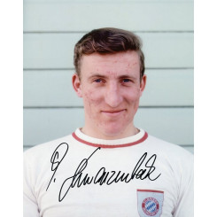 autographe de Hans Georg SCHWARZENEBCK, signed autographed picture of Hans Georg Schwarzenbeck