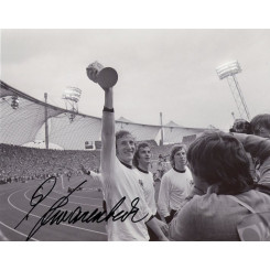 autographe de Hans Georg SCHWARZENEBCK, signed autographed picture of Hans Georg Schwarzenbeck