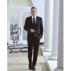autographe de Kiefer SUTHERLAND, signed autographed picture of Kiefer Sutherland