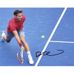 autographe de Dominic THIEM, signed autographed picture of Dominic Thiem