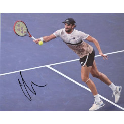 autographe de Valentin VACHEROT, signed autographed picture of Valentin Vacherot