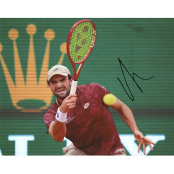 autographe de Valentin VACHEROT, signed autographed picture of Valentin Vacherot