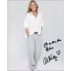 autographe de Astrid VEILLON, signed autographed picture of Astrid Veillon