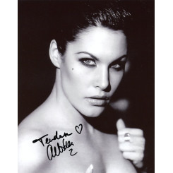 autographe de Astrid VEILLON, signed autographed picture of Astrid Veillon