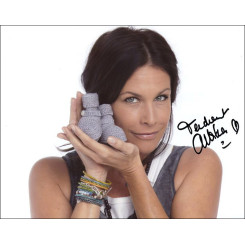 autographe de Astrid VEILLON, signed autographed picture of Astrid Veillon