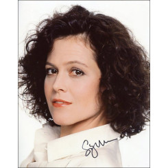 autographe de Sigourney WEAVER, signed autographed picture of Sigourney Weaver