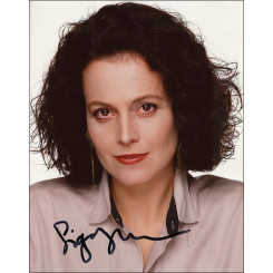 autographe de Sigourney WEAVER, signed autographed picture of Sigourney Weaver