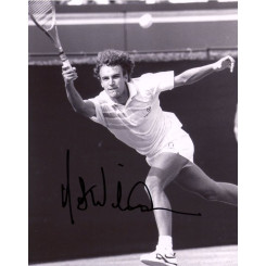 autographe de Mats WILANDER, signed autographed picture of Mats Wilander
