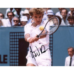 autographe de Mats WILANDER, signed autographed picture of Mats Wilander