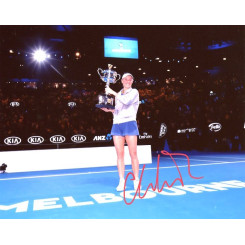 autographe de Caroline WOZNIACKI, signed autographed picture of Caroline Wozniacki