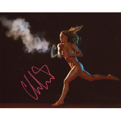 autographe de Caroline WOZNIACKI, signed autographed picture of Caroline Wozniacki