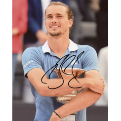autographe de Alexander ZVEREV, signed autographed picture of Alexander Zverev