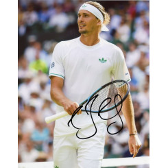 autographe de Alexander ZVEREV, signed autographed picture of Alexander Zverev