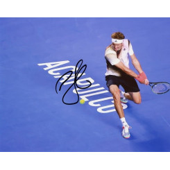 autographe de Alexander ZVEREV, signed autographed picture of Alexander Zverev