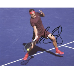 autographe de Alexander ZVEREV, signed autographed picture of Alexander Zverev