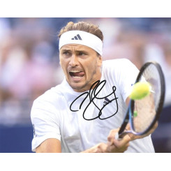 autographe de Alexander ZVEREV, signed autographed picture of Alexander Zverev