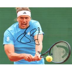 autographe de Alexander ZVEREV, signed autographed picture of Alexander Zverev