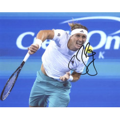 autographe de Alexander ZVEREV, signed autographed picture of Alexander Zverev