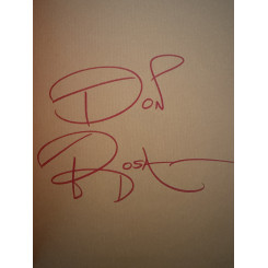autographe de Don ROSA, signed autographed picture of Don Rosa