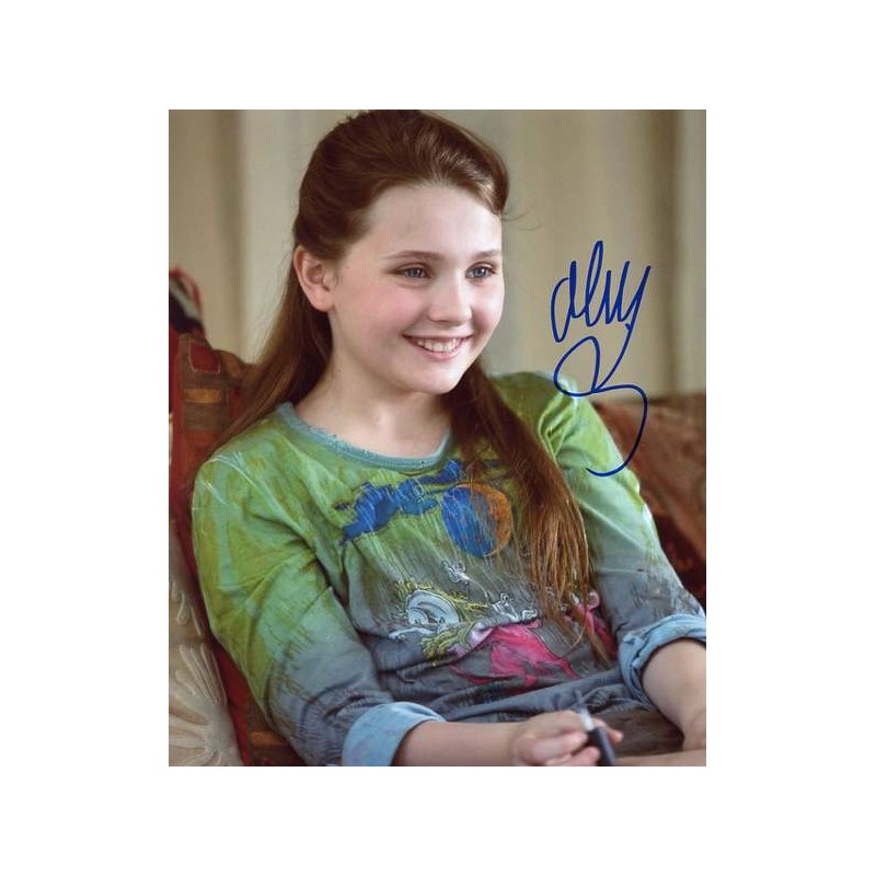 Signed Autograph BRESLIN Abigail - All-Autographes.com