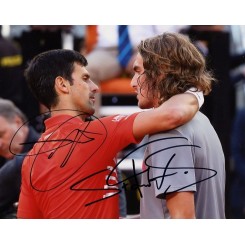 DJOKOVIC Novak + TSITSIPAS...