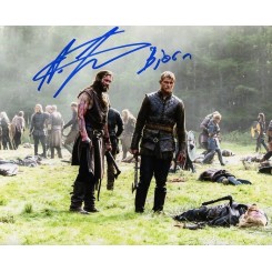 Alexander Ludwig Beckett Authentic Vikings Bjorn Lothbrok Signed 8x10 Photo  BAS