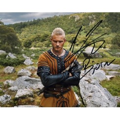 Alexander Ludwig Beckett Authentic Vikings Bjorn Lothbrok Signed 8x10 Photo  BAS