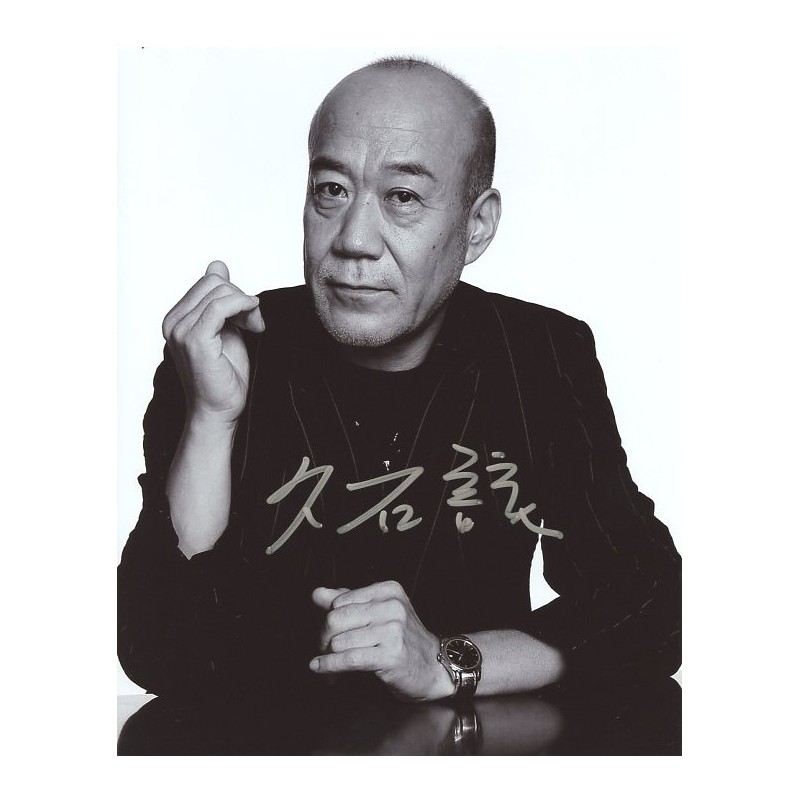 Signed Autograph HISAISHI Joe 