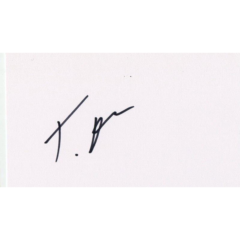 Signed Autograph EGERTON Taron - All-Autographes.com