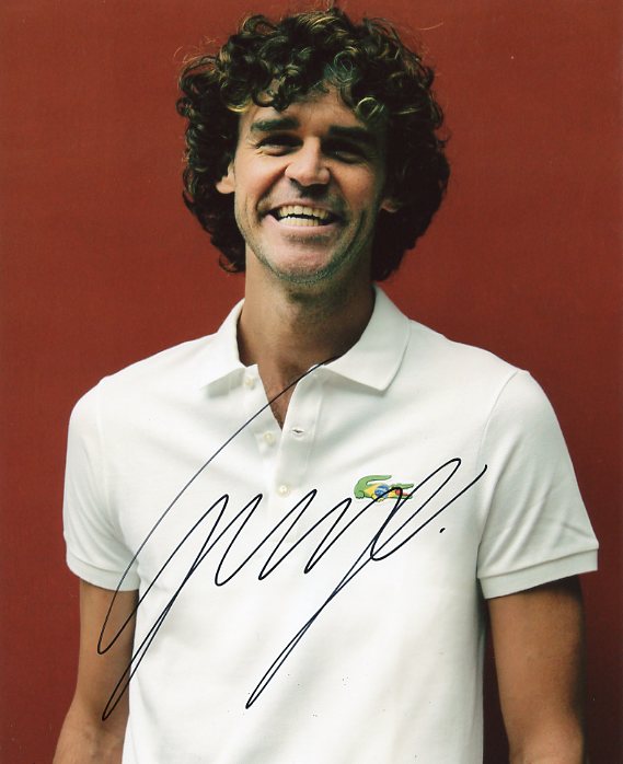 Autographe KUERTEN Gustavo , Vente Photo Dédicacée KUERTEN Gustavo